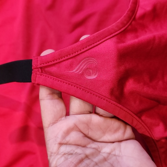 Ryderwear red t-back tank top - Picture 7 of 10